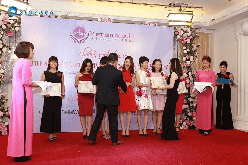 Bluesea trở thành thành viên hiệp hội đào tạo nghề làm đẹp Việt Nam