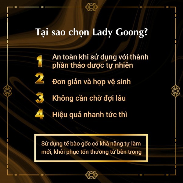 Ưu điểm xịt se khít tức thì Lady Goong.