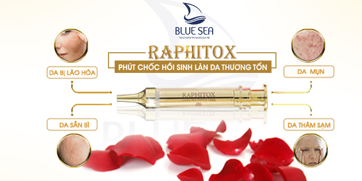 Vi kim sinh học Raphitox dùng cho loại da nào?