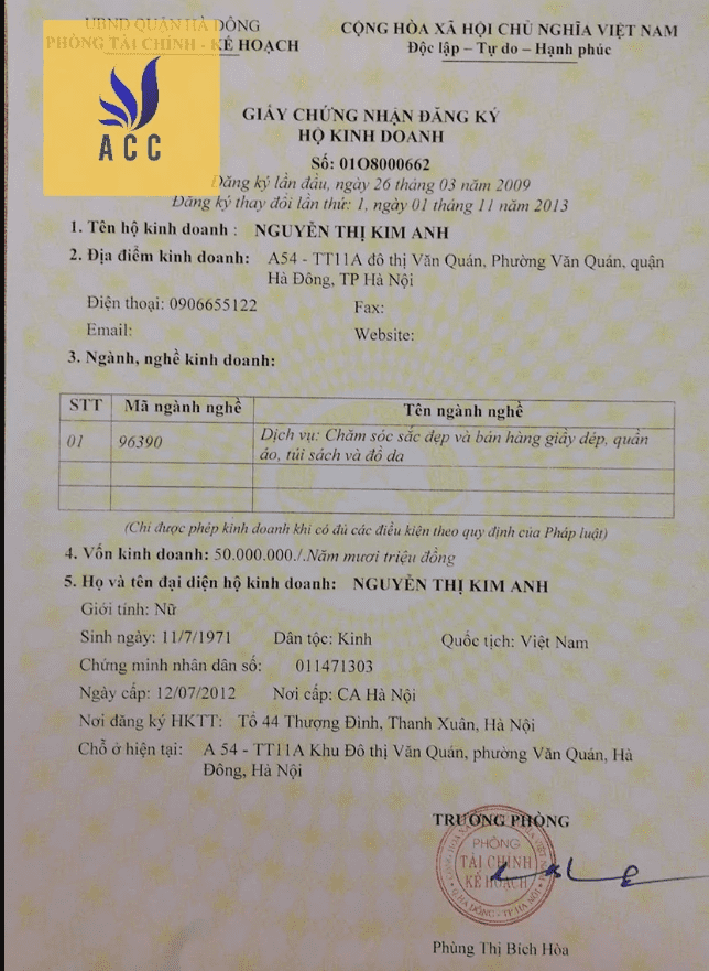 Thủ tục pháp lý để mở spa