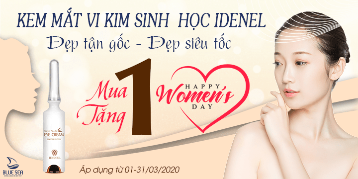 7 lý do nên mua kem mắt vi kim sinh học IDENEL ngay hôm nay!