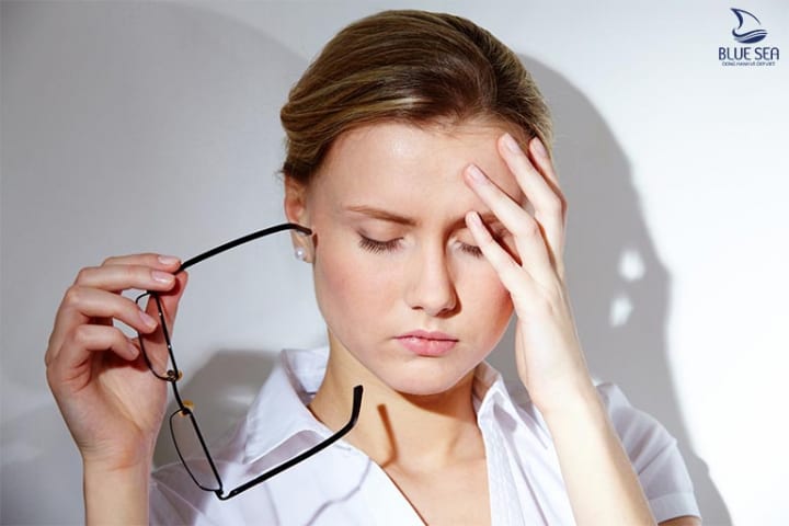 Stress là tác nhân của đôi mắt 