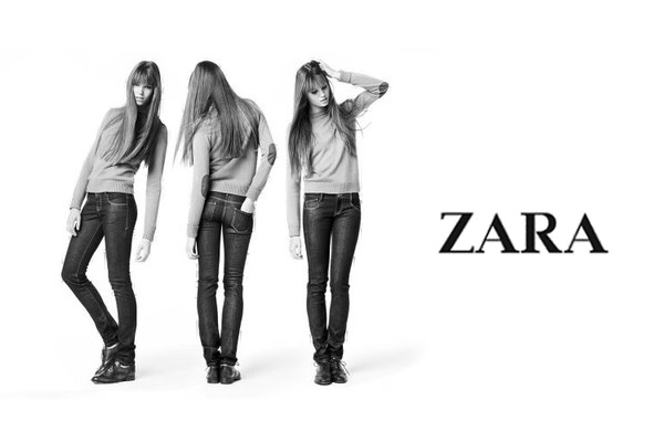 Thương hiệu thời trang ZARA là ví dụ cho tên thương hiệu dễ nhớ.