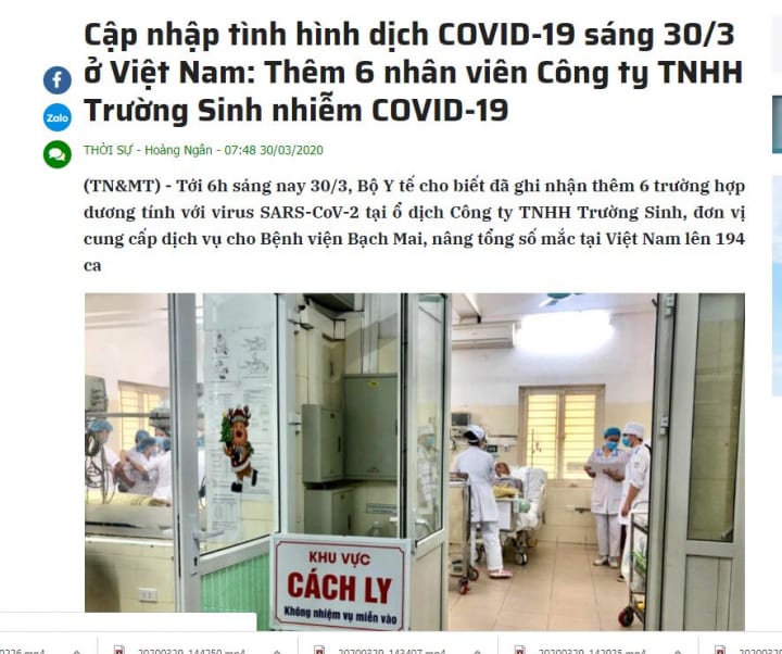 Tình hình dịch Covid tại Việt Nam không thể lơ là.