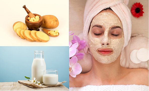 Bạn cũng có thể dưỡng sáng da bằng các loại mặt nạ nguyên liệu thiên nhiên.