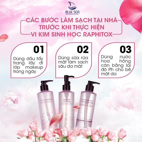 Các bước làm sạch cơ bản tại nhà.