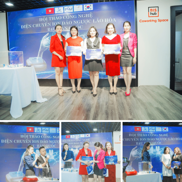  Chương trình bốc thăm nhiều cảm xúc bất ngờ do Bluesea tổ chức trong hội thảo.
