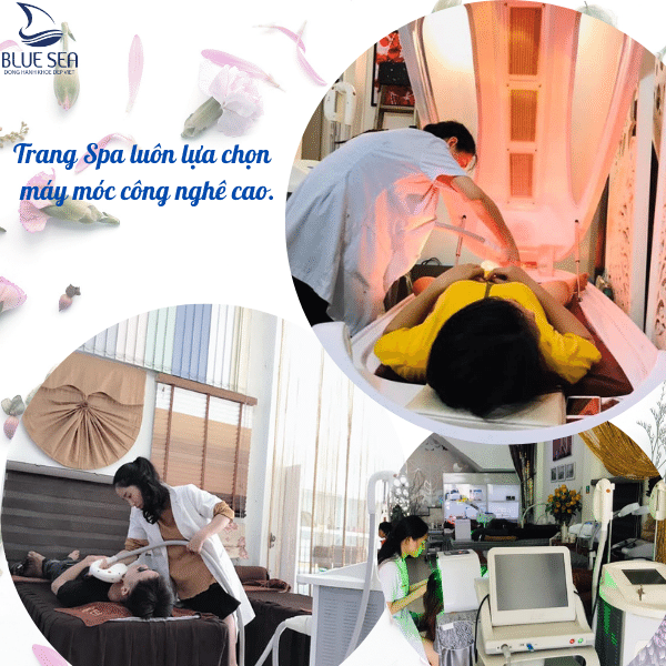 Trang Spa luôn lựa chọn máy móc nhập khẩu hiện đại từ các thương hiệu nổi tiếng