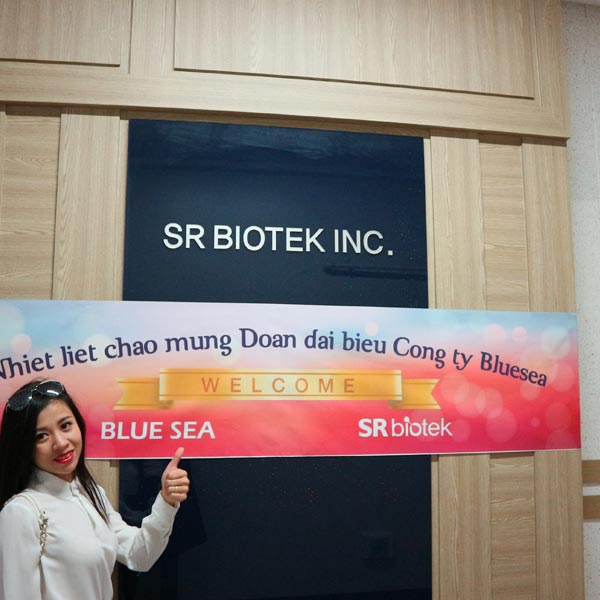 Đoàn BlueSea tham quan viện nghiên cứu SR Biotek.
